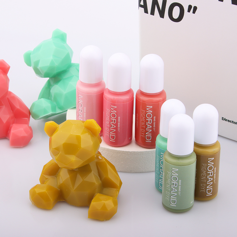 Soap Making Ingredient - 24 สีอีพ็อกซี่เรซิ่นสี DIY UV เรซิ่นหัตถกรรม Morandi