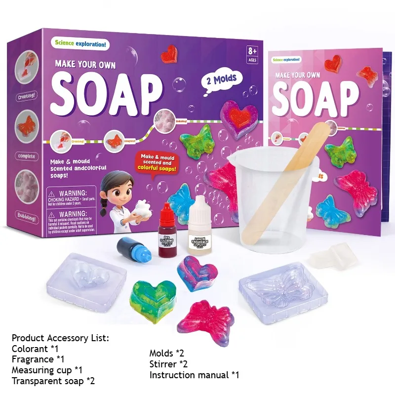 ชุดทดลองวิทยาศาสตร์ผสมสีสำหรับ - Soap Making Experiment บทวิจารณ์และราคา