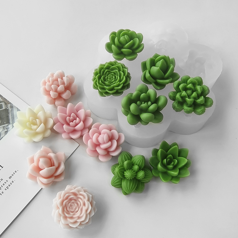 แม่พิมพ์ซิลิโคนรูปกระบองเพชร 7 - Soap Making Things บทวิจารณ์และราคา