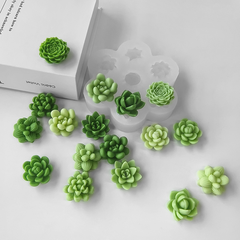 แม่พิมพ์ซิลิโคนรูปกระบองเพชร 7 - Soap Making Things บทวิจารณ์และราคา