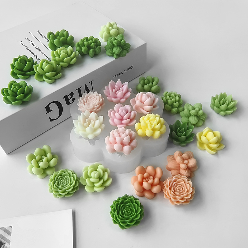 แม่พิมพ์ซิลิโคนรูปกระบองเพชร 7 - Soap Making Things บทวิจารณ์และราคา