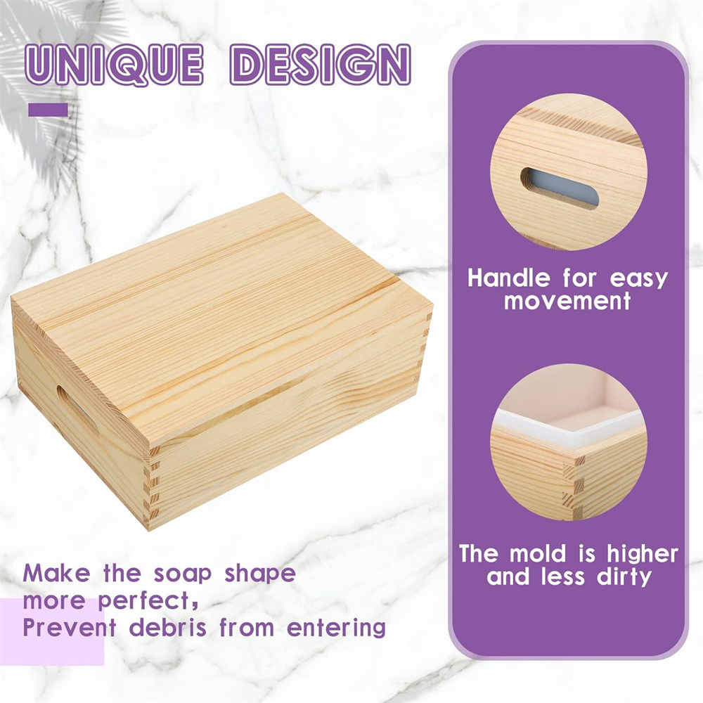แม่พิมพ์สบู่ขนาดใหญ่สี่เหลี่ยม - Soap Making Things บทวิจารณ์และราคา