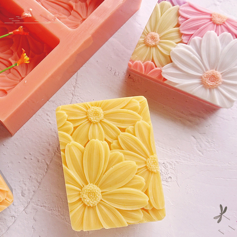 ใหม่ล่าสุด!! !3d Elegant Sunfl - Soap Making Things บทวิจารณ์และราคา
