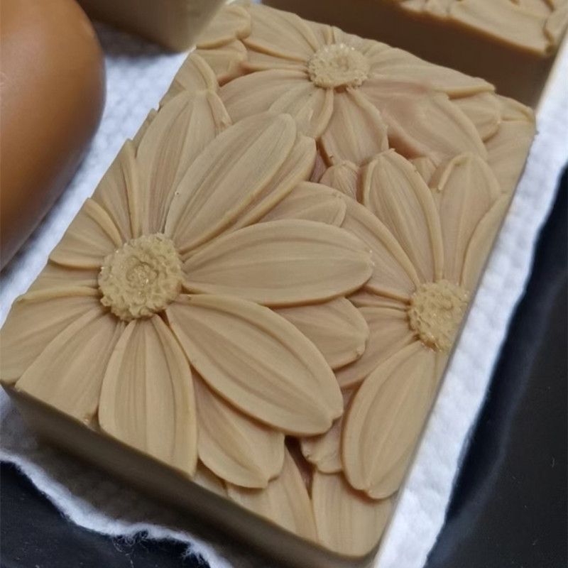 ใหม่ล่าสุด!! !3d Elegant Sunfl - Soap Making Things บทวิจารณ์และราคา