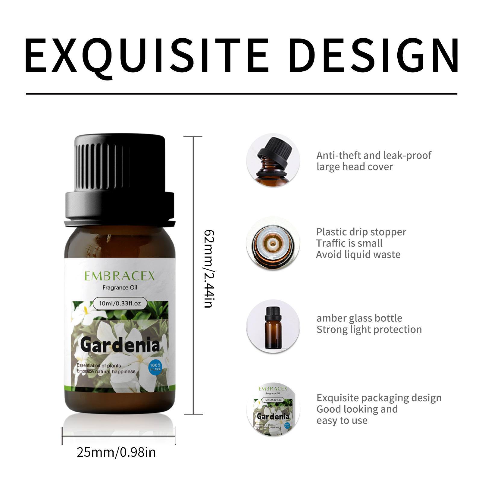 น้ำมันนวดกลิ่นการ์ดีเนีย 10 มล - Soap Making Ingredient บทวิจารณ์และราคา