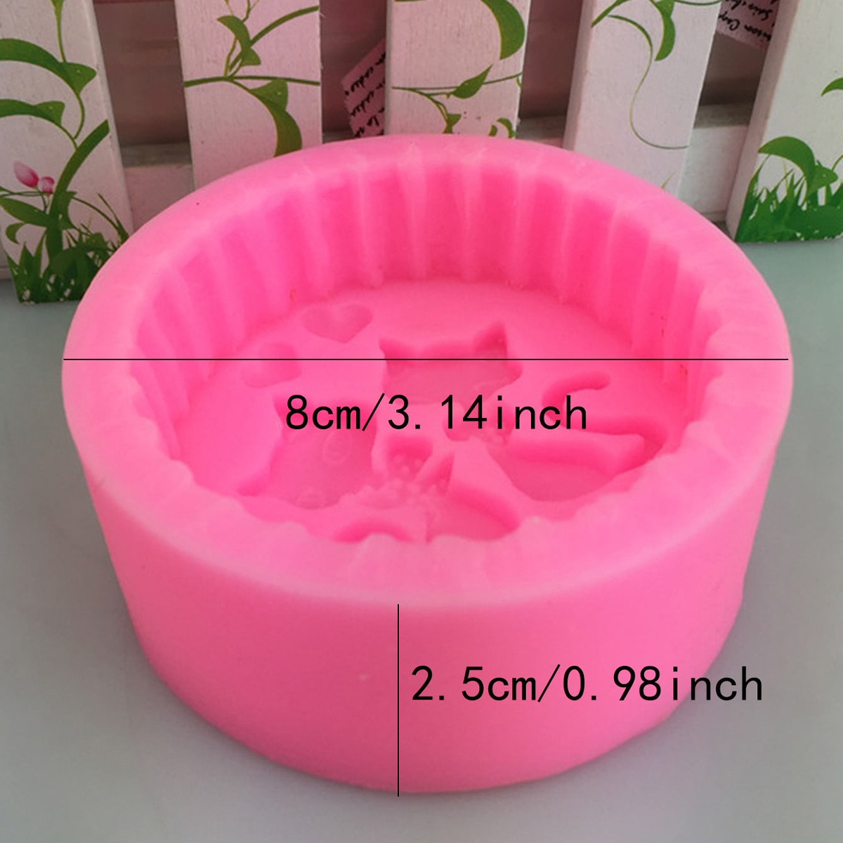 แม่พิมพ์สบู่ซิลิโคนรูปแมว 1 ชิ - Soap Making Things บทวิจารณ์และราคา