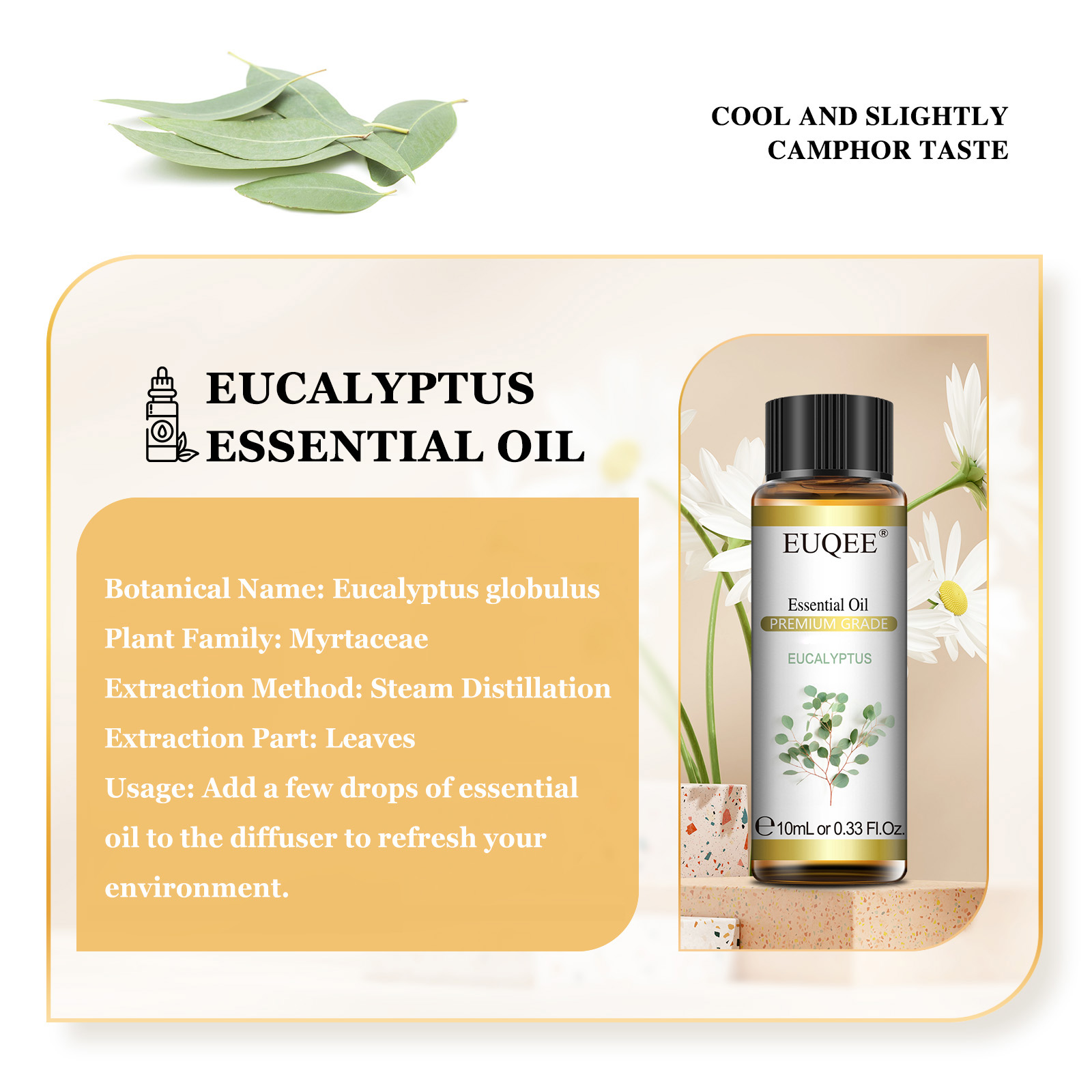EUQEE 10ML น้ํามันหอมระเหยธรรม - Soap Making Ingredient บทวิจารณ์และราคา