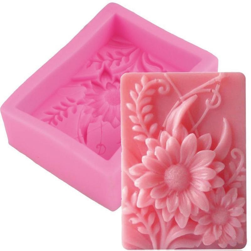 แม่พิมพ์สบู่ซิลิโคนรูปดอกกุหลา - Soap Making Experiment บทวิจารณ์และราคา