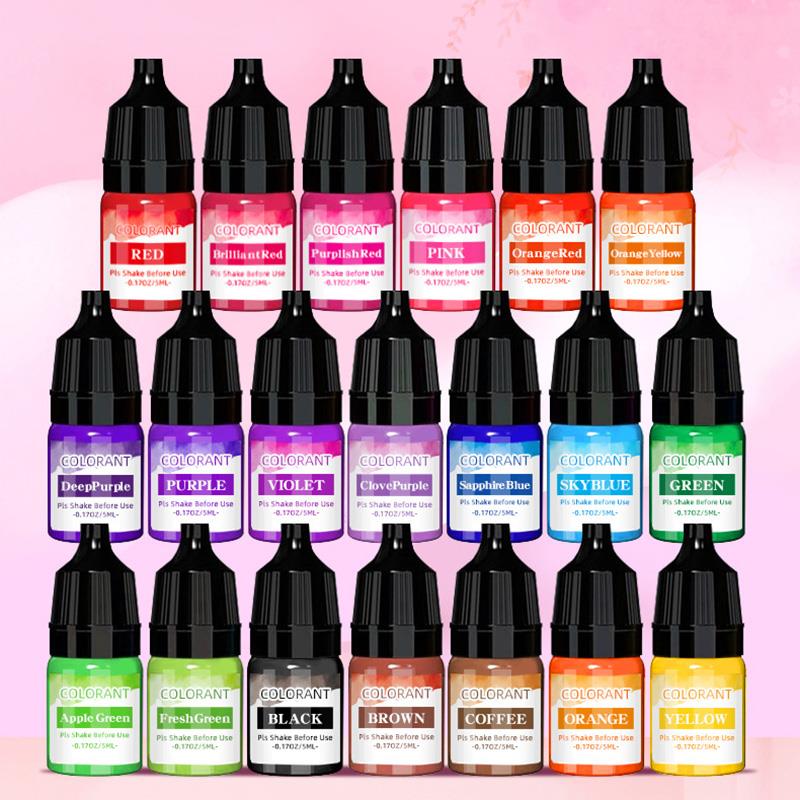 5 ml/ขวดเทียน WAX Pigment สีปล - Soap Making Ingredient บทวิจารณ์และราคา