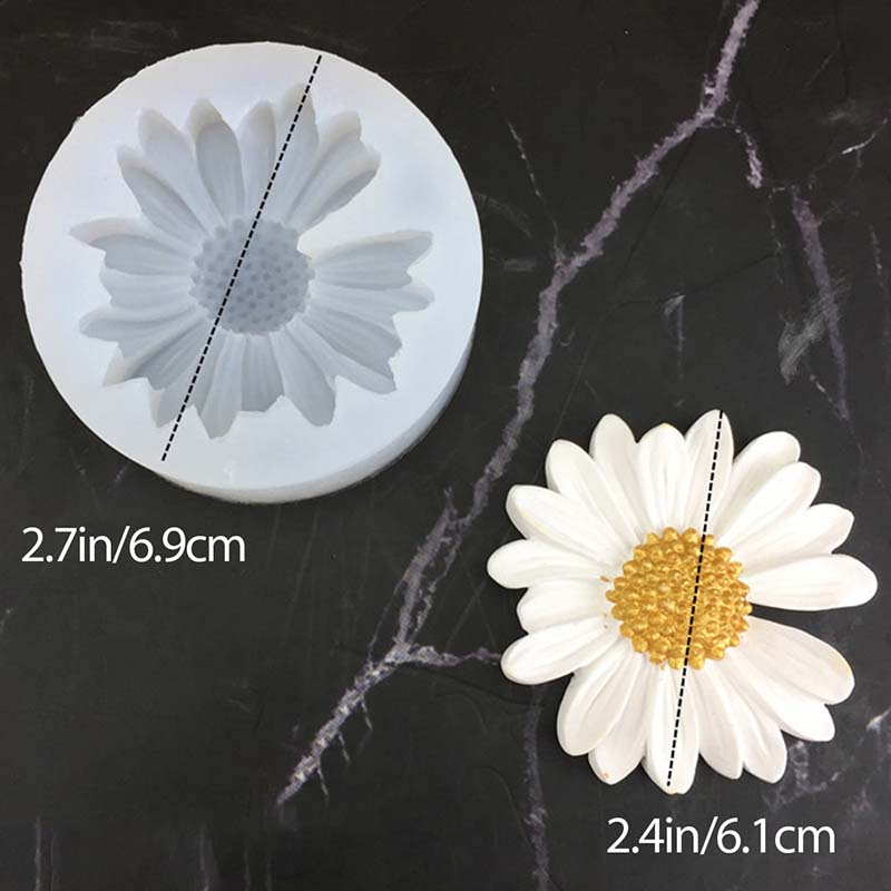 DIY เทียนแม่พิมพ์ซิลิโคน Daisy - Soap Making Things บทวิจารณ์และราคา